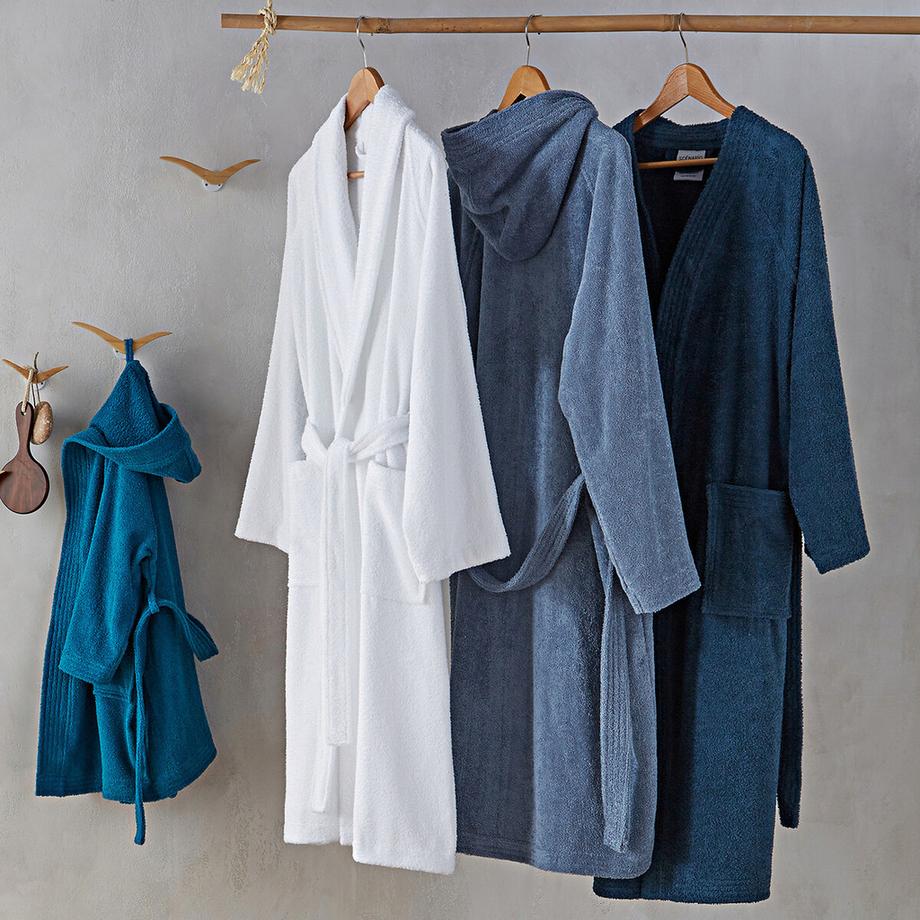 La Redoute Intérieurs Scenario Bademantel Schalkragen 350 gm²  