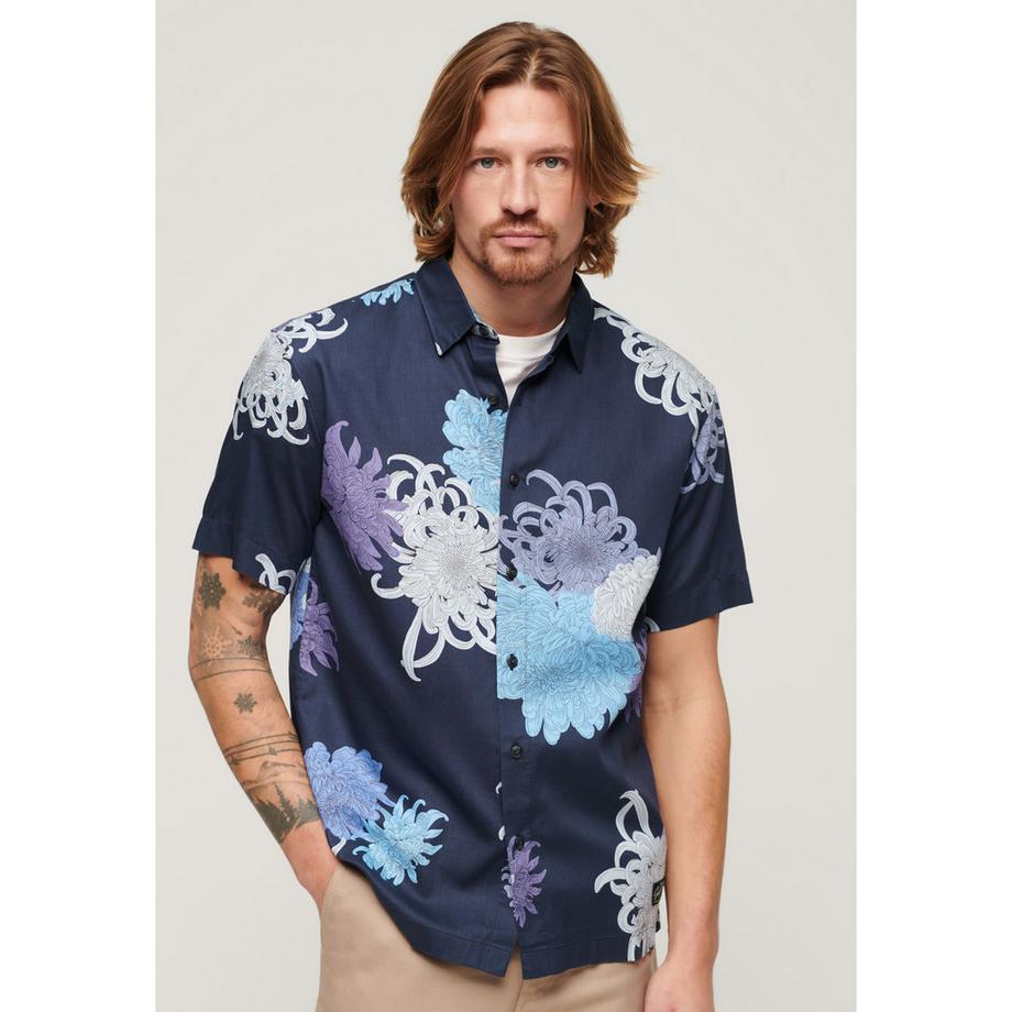 Superdry Camicia Hawaiana Maniche Corte  