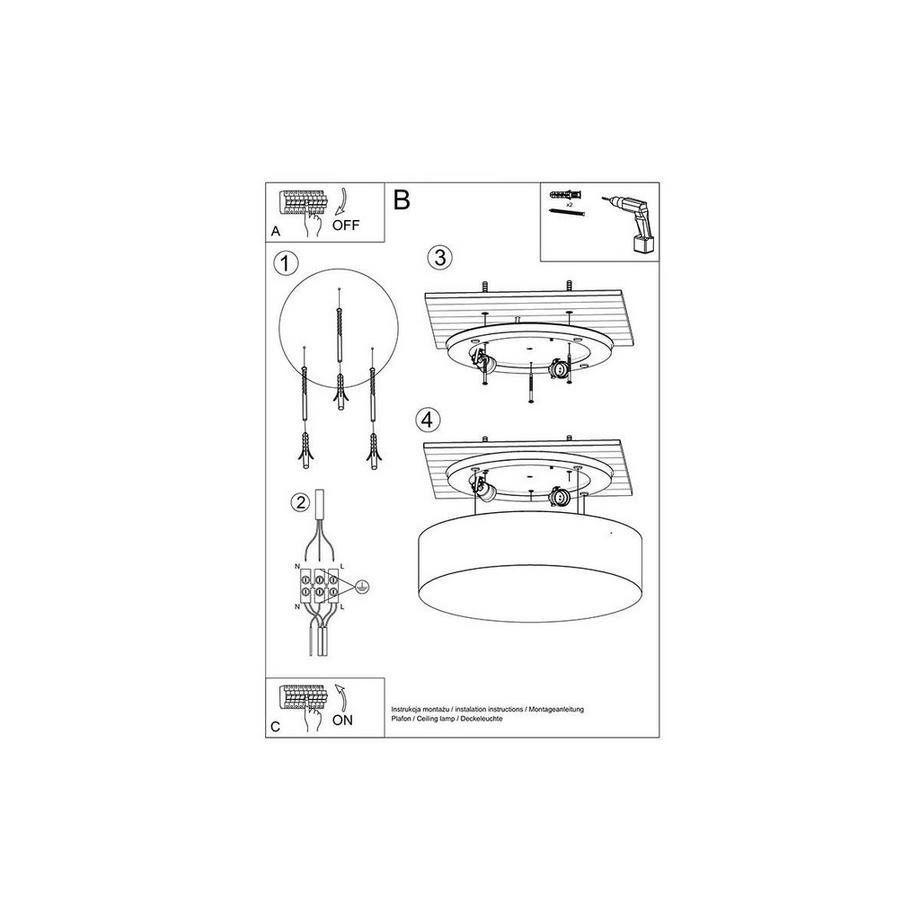 OZAIA  Plafonnier circulaire design ARENA 