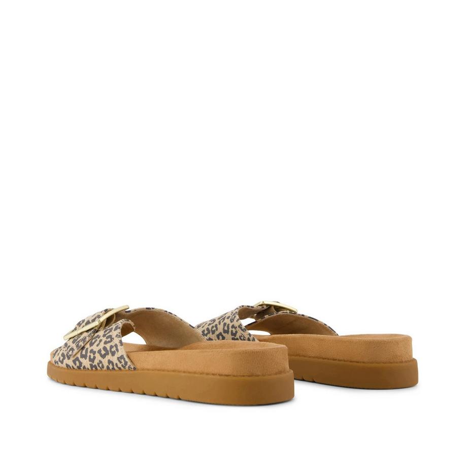 TOMS Sandali Marin Slide con cinturino stampa leopardo  