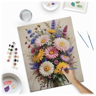 B2X Malen nach Zahlen 40x50 cm Massido Flowers  