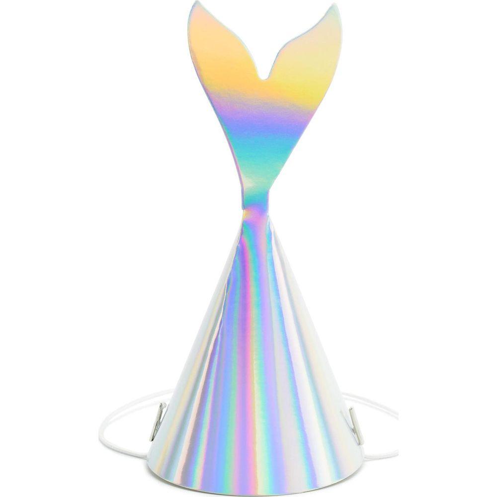 Image of Partyhüte Meerjungfrau, schillernd, 18cm Multicolor