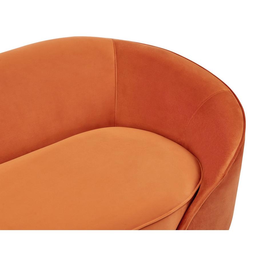 Beliani 2 Sitzer Sofa aus Samtstoff  SAVAR  