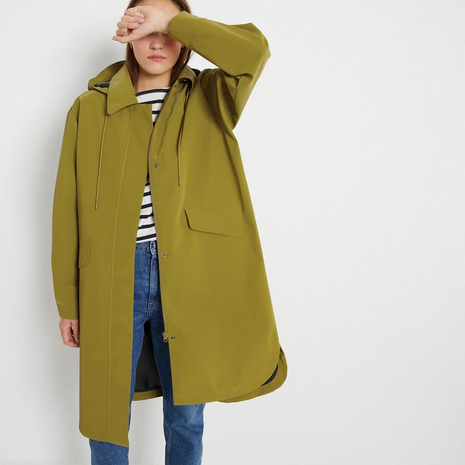 La Redoute Collections Signature Prisca Oversized Regenmantel mit abnehmbarer Kapuze  