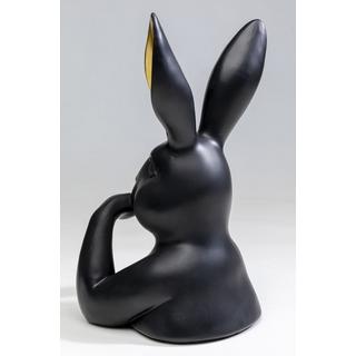 KARE Design Figura decorativa Dolce Coniglio nero 31  