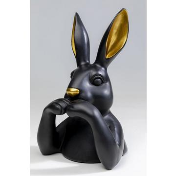 Figura decorativa Dolce Coniglio nero 31