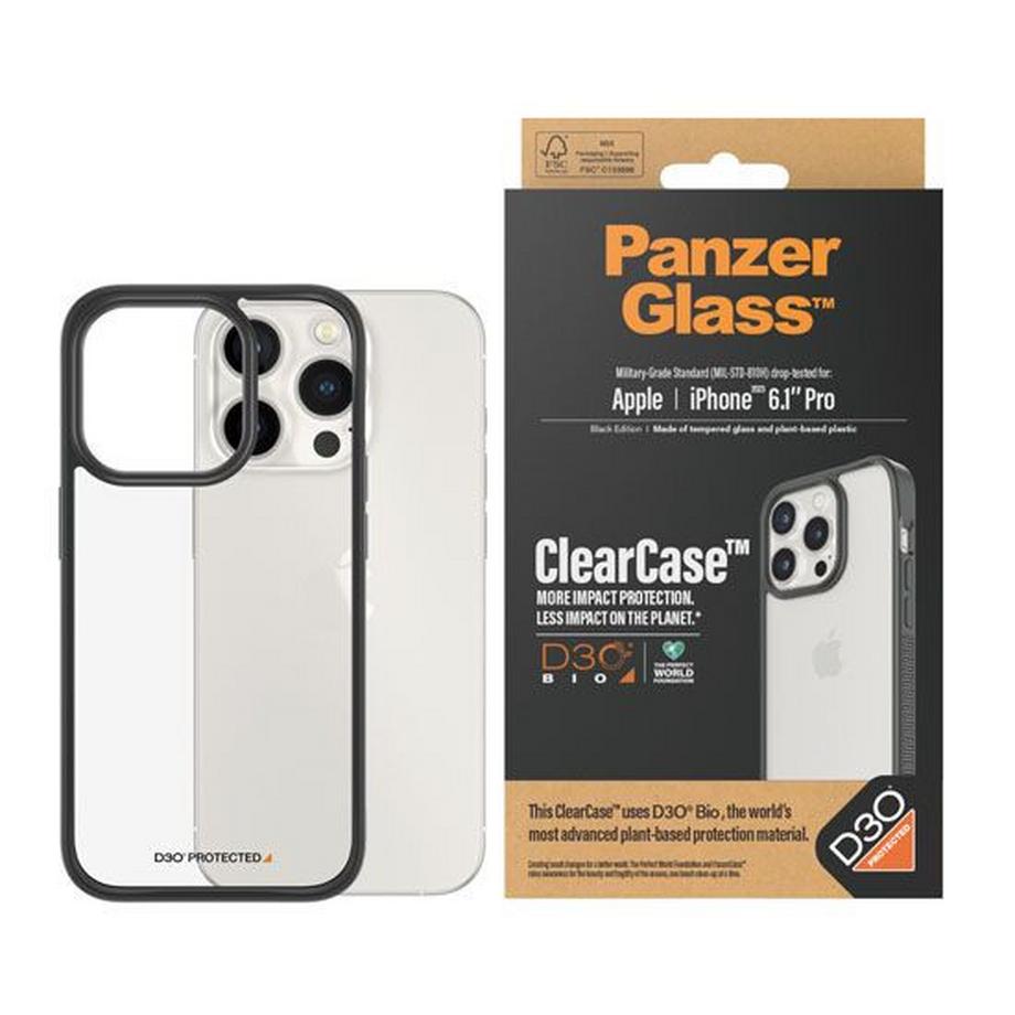 PanzerGlass  Hülle ClearCase D30 Apple iPhone 15 Pro 
