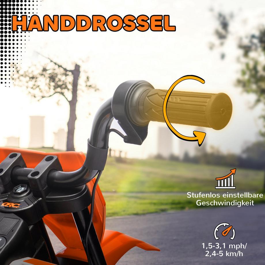 AIYAPLAY  Kinder Elektro Motorrad 