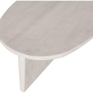 mutoni Table basse Seam Mango blanc 110x60  