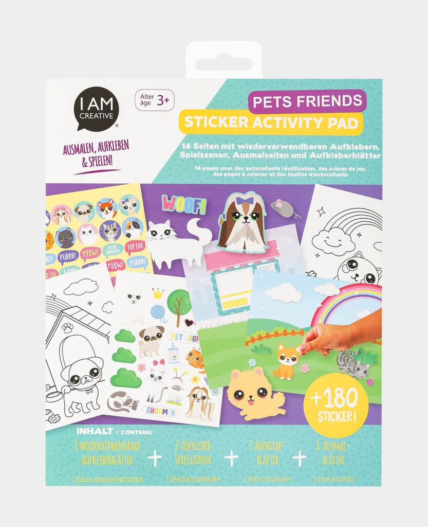 I am Creative  I am Creative Pets Friends Bilder-Set zum Ausmalen 