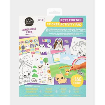 I am Creative Pets Friends Kit d'images à colorier