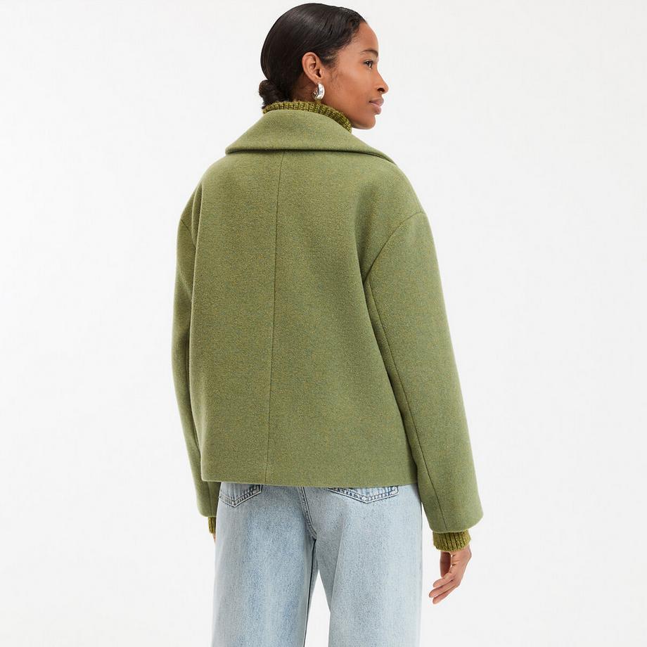 La Redoute Collections Winterwarme Zweireihiger Kurzmantel  