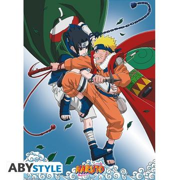Poster - Flat - Naruto - Naruto & Sasuke