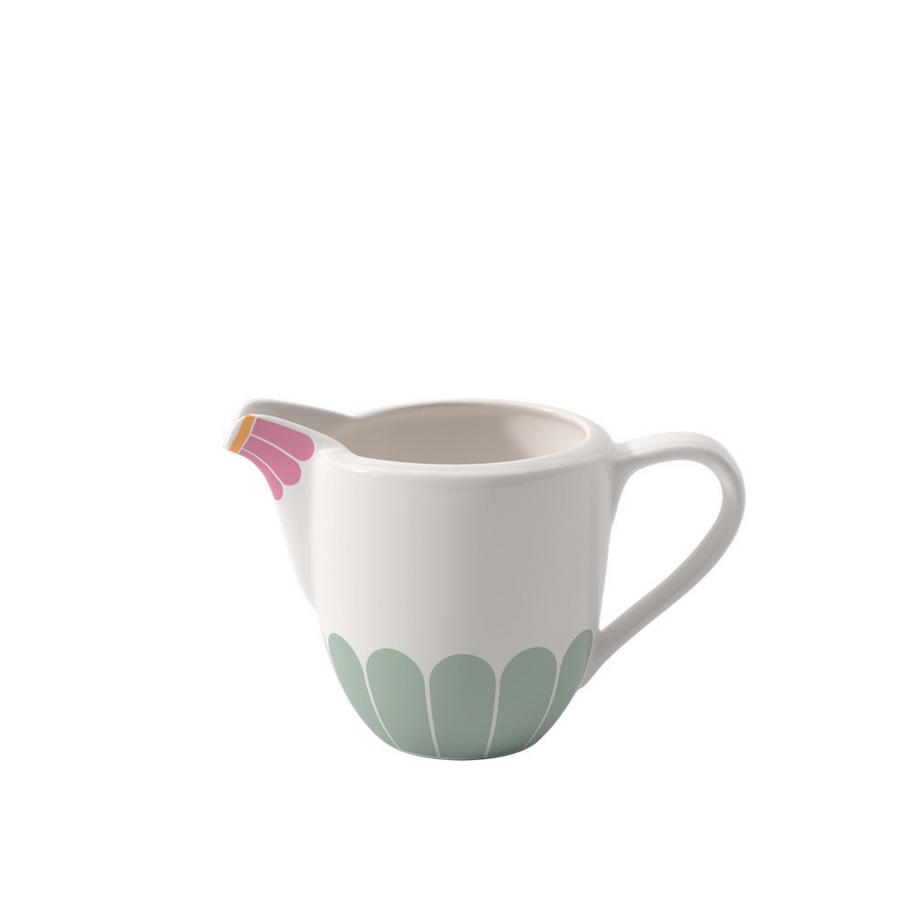 Bricco per latte Fleur couleur