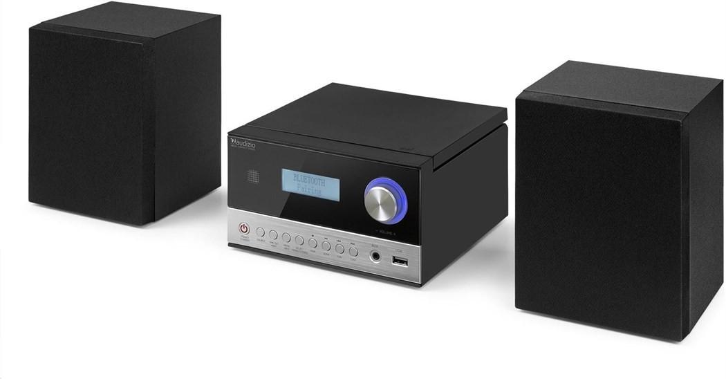 Audizio  Arles Hifi-System, DAB+, CD, BT, MP3, schwarz 