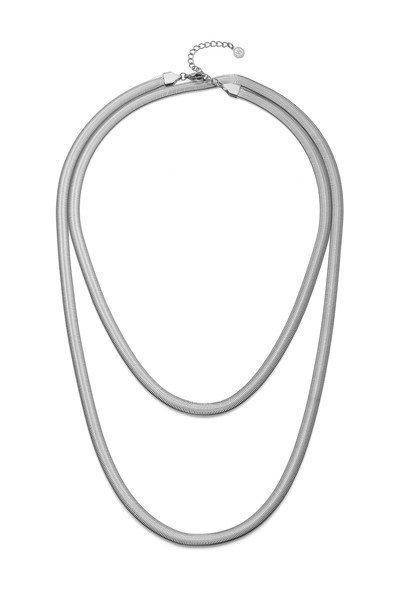 Image of Collier Fish Unisex Silber ONE SIZE