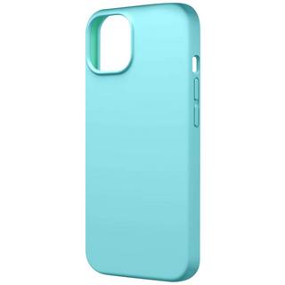 Avizar  Coque iPhone 15 Plus, Mat Doux Turquoise 