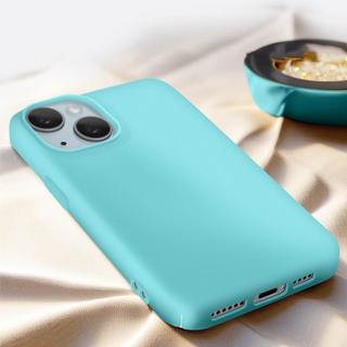 Avizar  Coque iPhone 15 Plus, Mat Doux Turquoise 