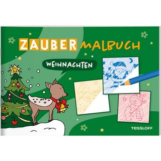 Zaubermalbuch. Weihnachten Schmidt, Sandra (Illustrationen) Gebundene Ausgabe 