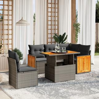 VidaXL Garten sofagarnitur poly-rattan  