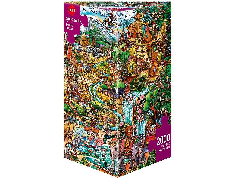 Image of Puzzle Exotic Safari (2000Teile)