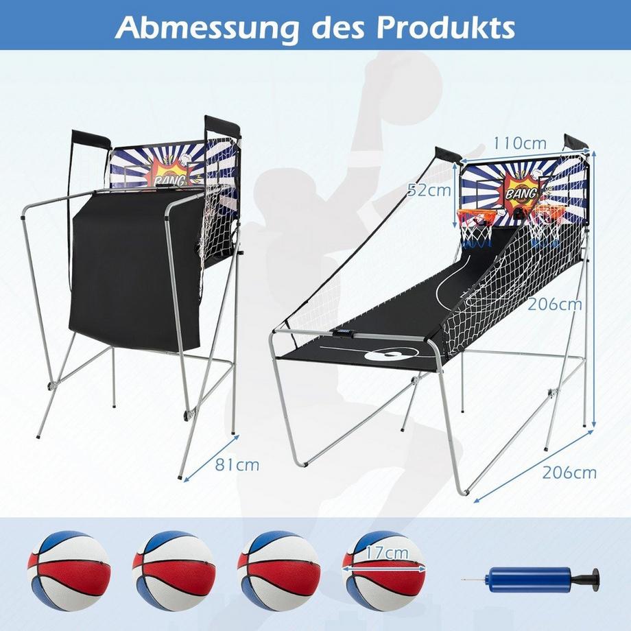 Northix Jeu d'arcade de basket-ball, 8 modes  