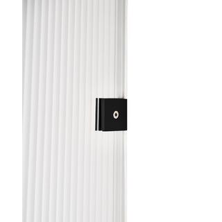 Beliani Parois de douche en Verre de sécurité Minimaliste MAHUIDA  