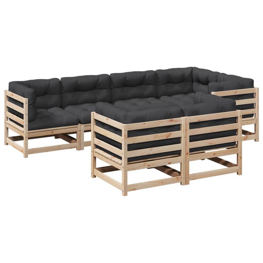 set divano da giardino Legno di pino