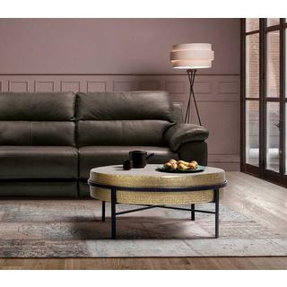 mutoni Couchtisch Bronze rund 82x82  