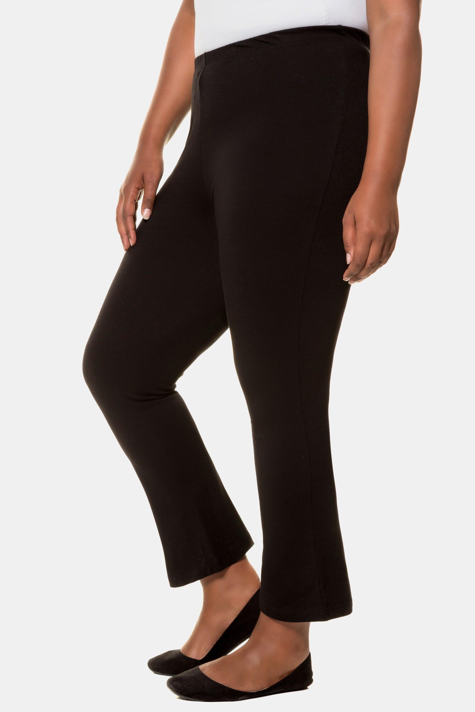 Ulla Popken  Pantalon de yoga longueur 7/8, jusqu'à la taille 66/68 