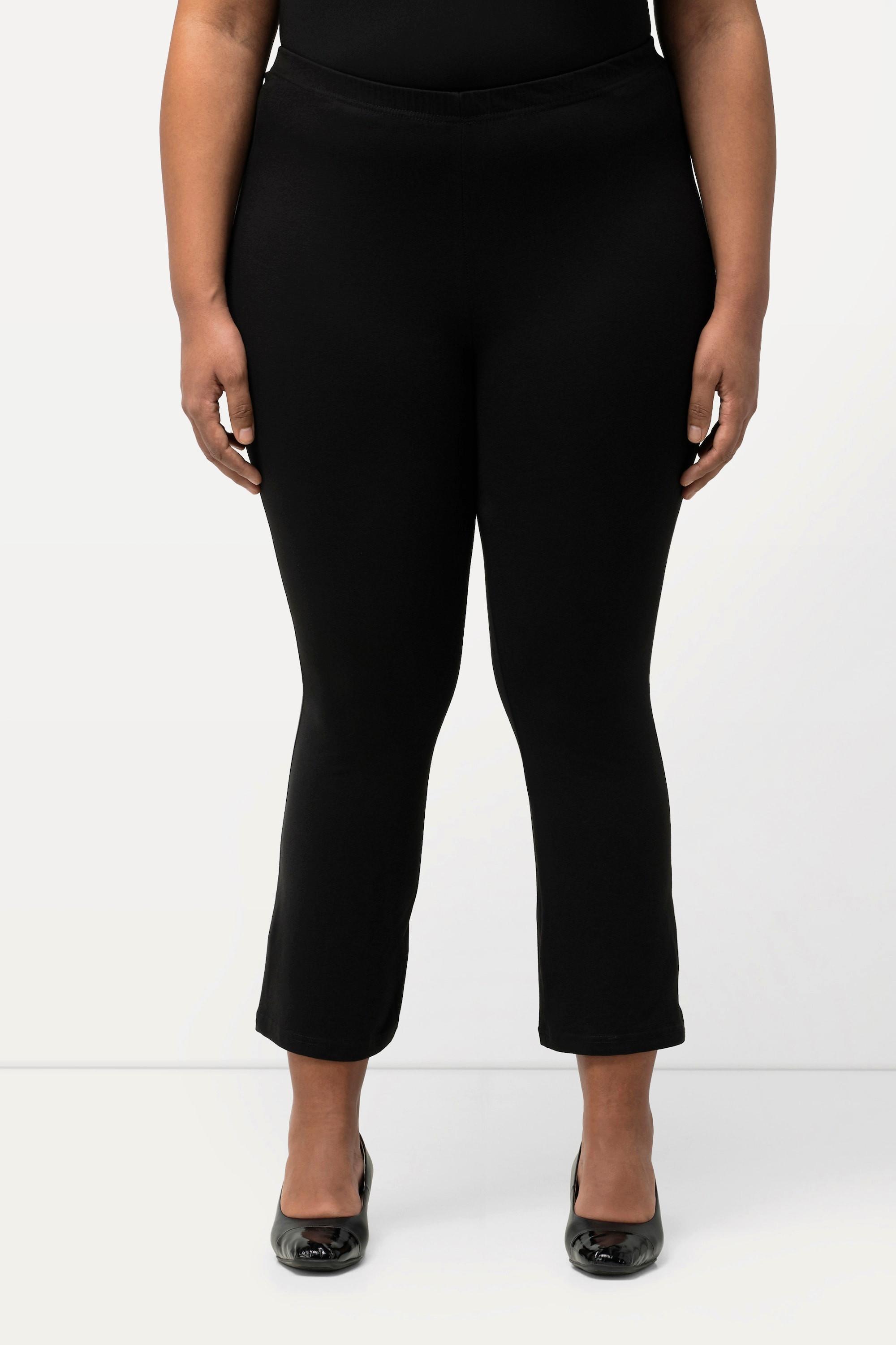 Ulla Popken  Pantalon de yoga longueur 7/8, jusqu'à la taille 66/68 