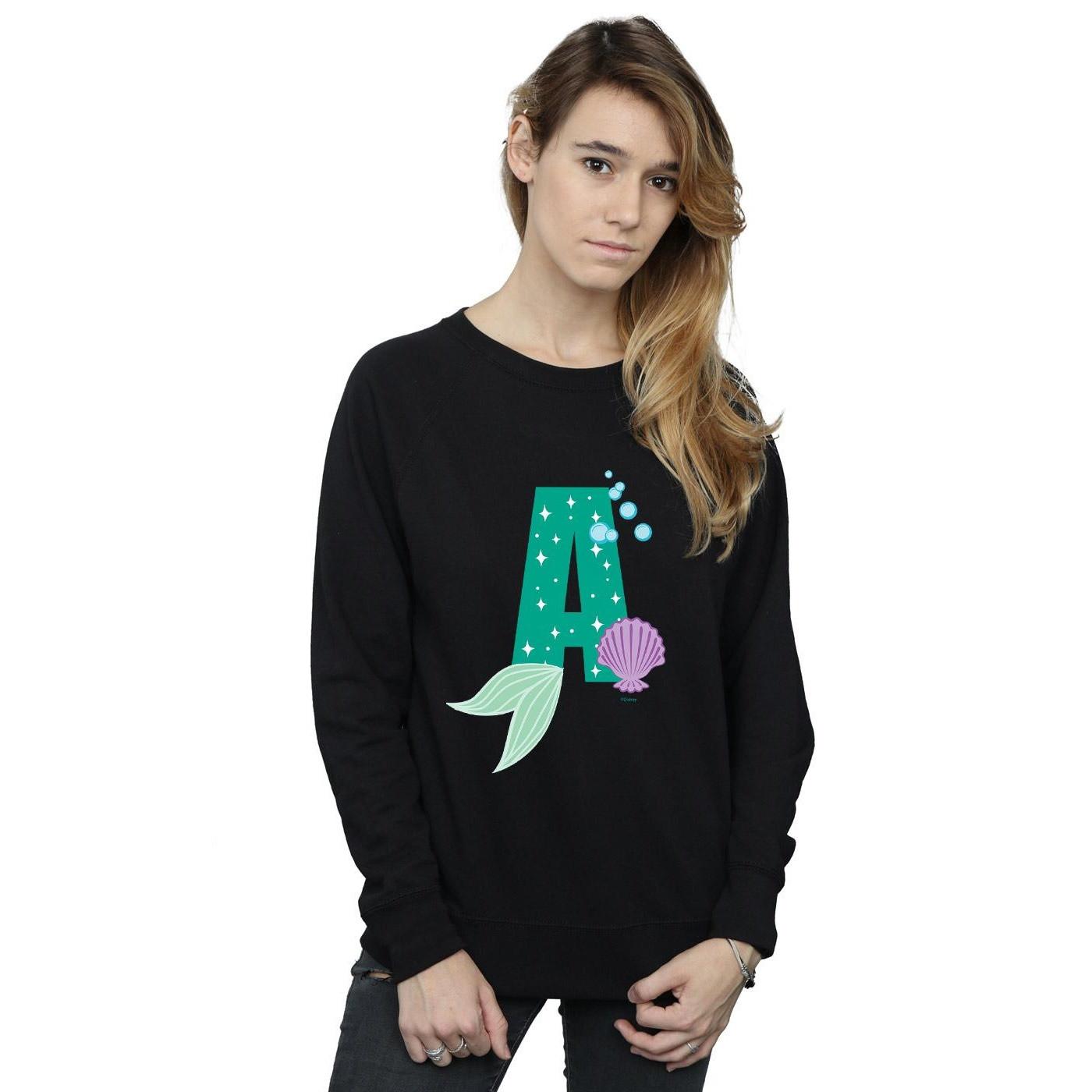 Disney  Alphabet A Is For Ariel Sweatshirt 