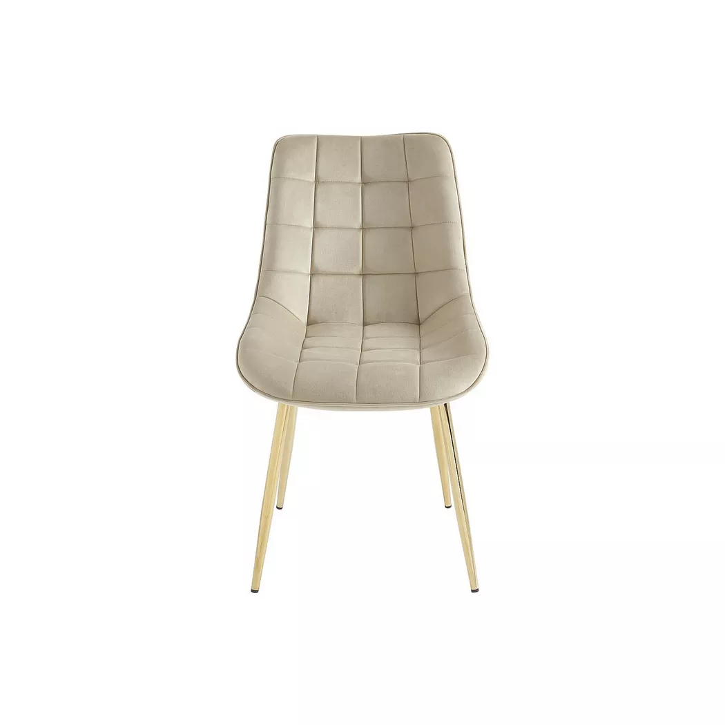 Vente-unique - Chaise OLLUA, 2 Stück, Beige