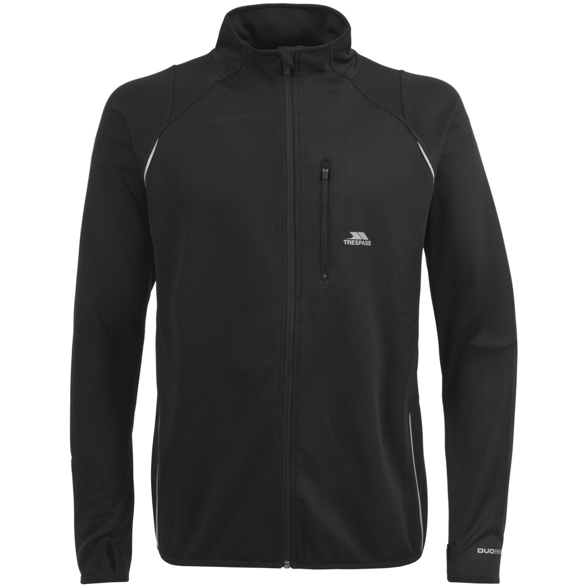 Image of Whiten Outdoorjacke, Schnelltrocknend, Langärmlig Herren Schwarz XS