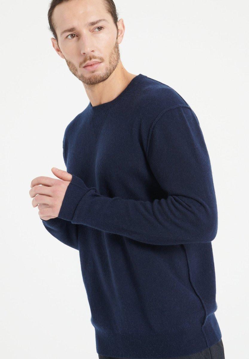 Studio Cashmere8  LUKE 12 Pull col rond - 100% cachemire 