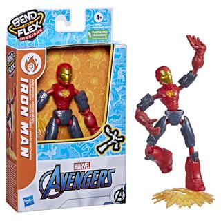 Hasbro  Avengers Bend & Flex Iron Man Feuer-Mission (15cm) 