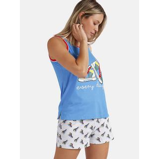 Admas  Pyjama Shorts Tank Top Big Steps 