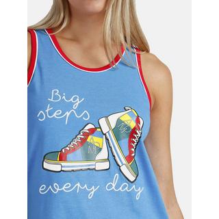 Admas  Pyjama Shorts Tank Top Big Steps 