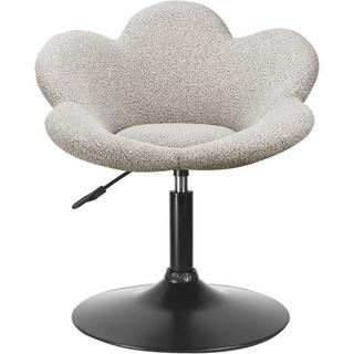 mutoni Fauteuil Fleur noir-beige  