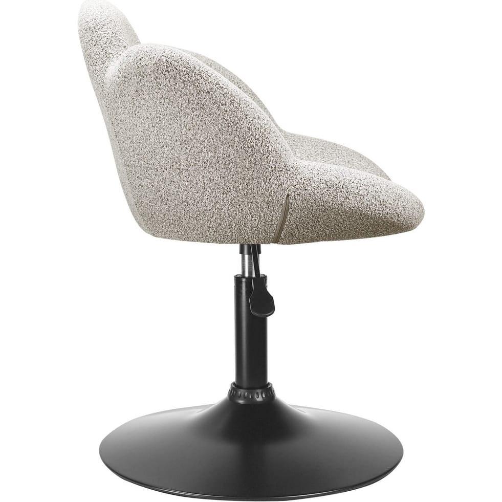 mutoni Fauteuil Fleur noir-beige  