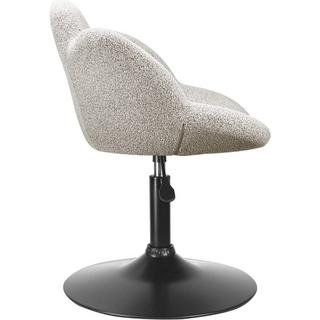 mutoni Fauteuil Fleur noir-beige  