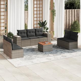 VidaXL Garten sofagarnitur poly-rattan  