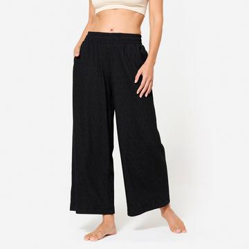 Pantaloni yoga donna taglio ampio lyocell