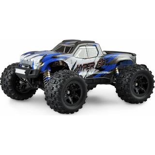 Amewi  Monster Truck Hyper GO Brushed 4WD GPS, Blau 1:16, RTR 