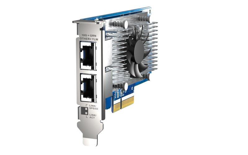 Qnap  QXG-10G2T-X710 carte réseau Interne Ethernet 1000 Mbit/s 