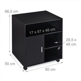 B2X Rollkoffer mit 5 Fächern  