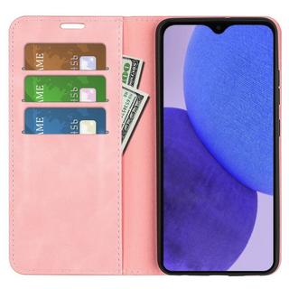 Cover-Discount  Galaxy A23e - Stand Flip Case Hülle 