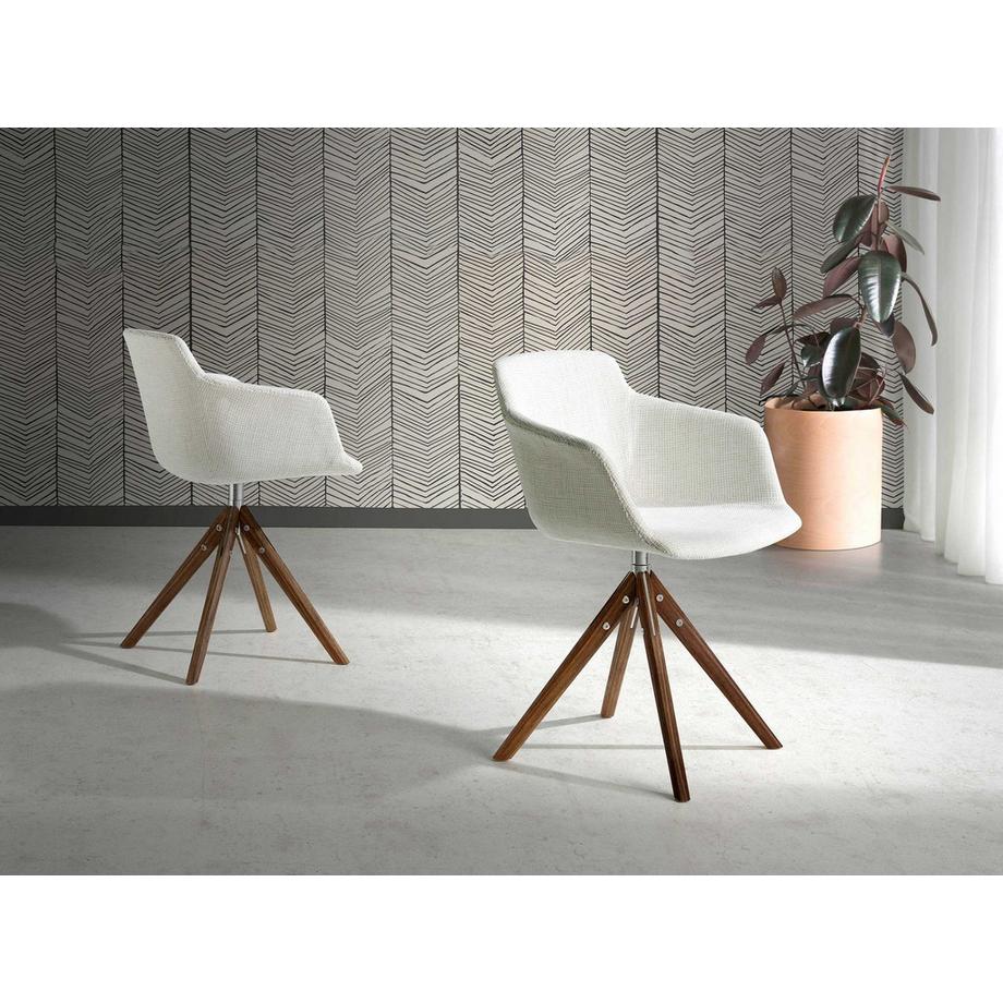 ANGEL CERDA Drehstuhl Stoff  