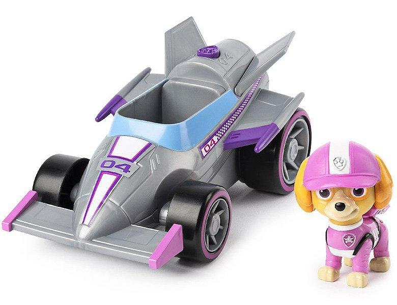 Image of Paw Patrol Skye Race & Go Deluxe Vehicle (13-16cm)
