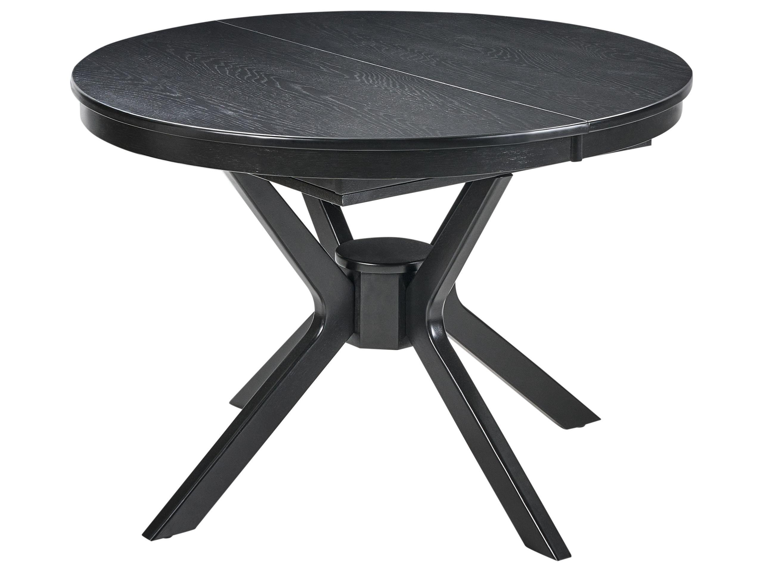 Beliani Table de salle à manger extensible en MDF Rétro TYMIS  